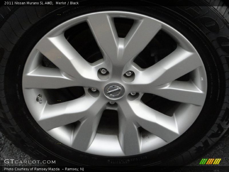 Merlot / Black 2011 Nissan Murano SL AWD