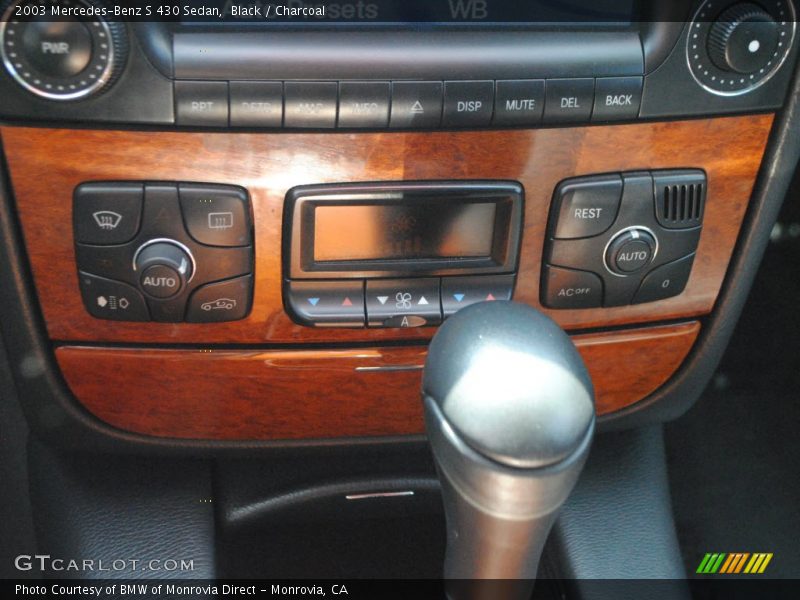 Black / Charcoal 2003 Mercedes-Benz S 430 Sedan