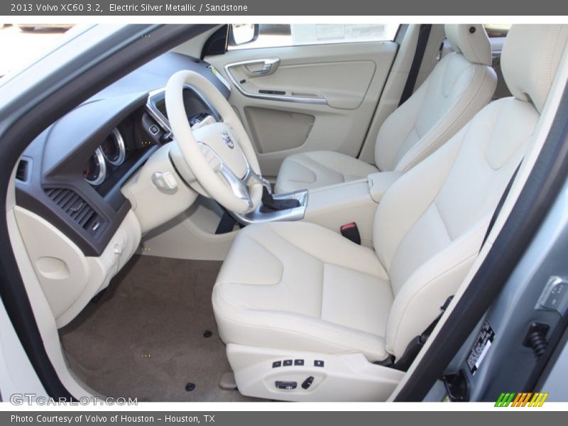 Electric Silver Metallic / Sandstone 2013 Volvo XC60 3.2