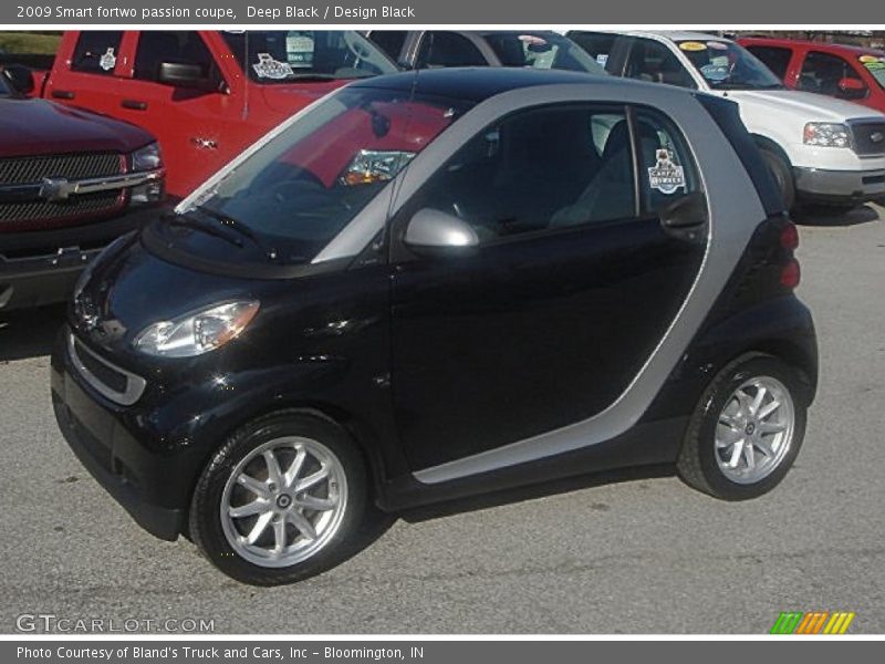 Deep Black / Design Black 2009 Smart fortwo passion coupe