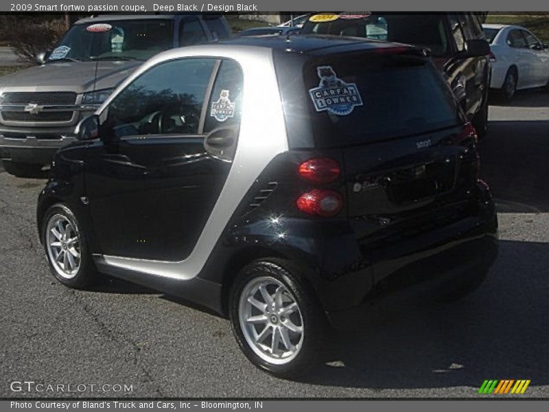 Deep Black / Design Black 2009 Smart fortwo passion coupe