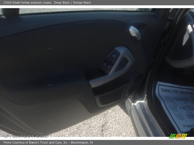Deep Black / Design Black 2009 Smart fortwo passion coupe