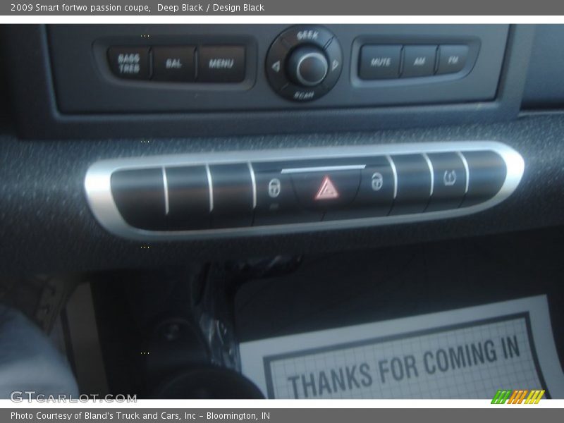 Deep Black / Design Black 2009 Smart fortwo passion coupe
