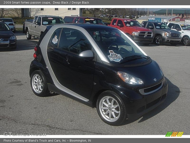 Deep Black / Design Black 2009 Smart fortwo passion coupe