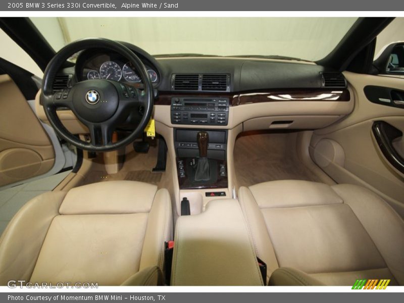 Dashboard of 2005 3 Series 330i Convertible