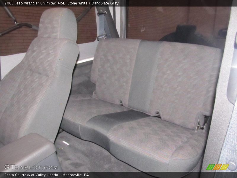 Stone White / Dark Slate Gray 2005 Jeep Wrangler Unlimited 4x4