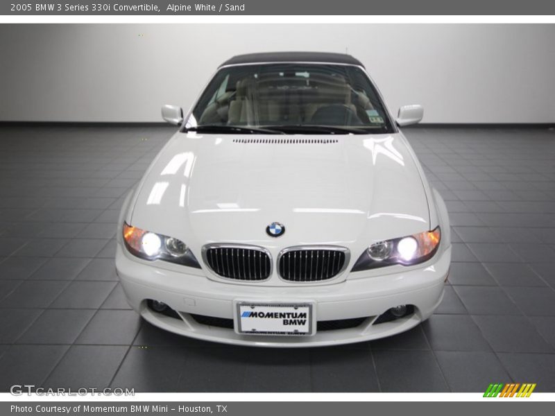 Alpine White / Sand 2005 BMW 3 Series 330i Convertible