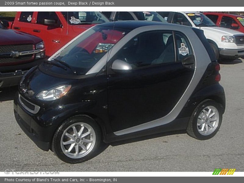 Deep Black / Design Black 2009 Smart fortwo passion coupe