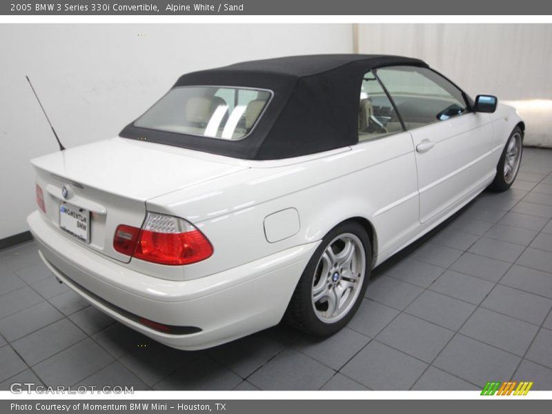 Alpine White / Sand 2005 BMW 3 Series 330i Convertible