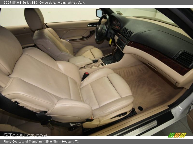 Alpine White / Sand 2005 BMW 3 Series 330i Convertible