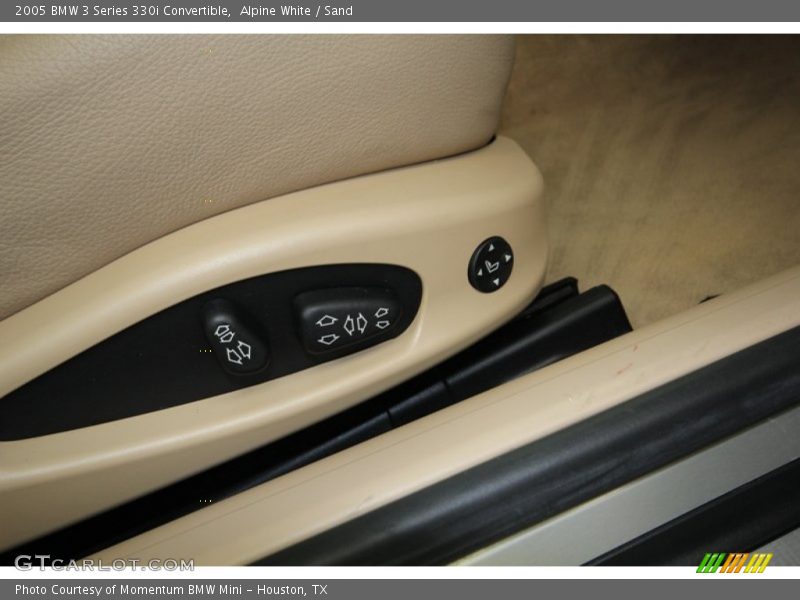 Alpine White / Sand 2005 BMW 3 Series 330i Convertible