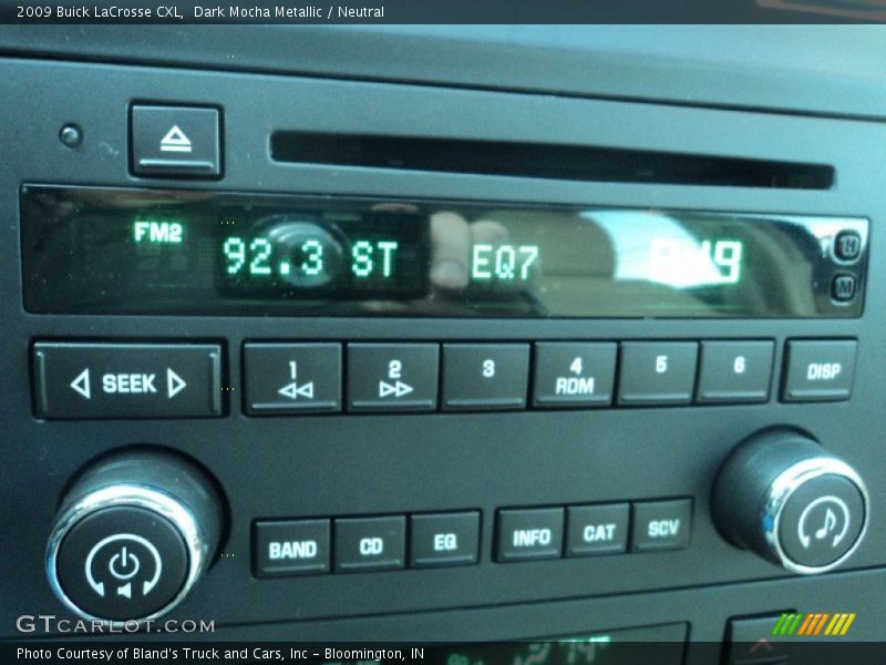 Dark Mocha Metallic / Neutral 2009 Buick LaCrosse CXL