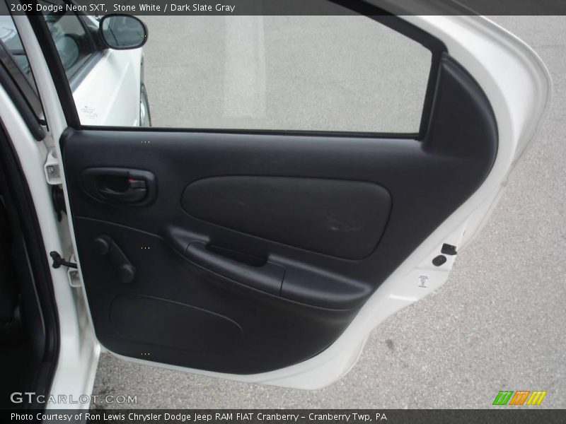 Stone White / Dark Slate Gray 2005 Dodge Neon SXT