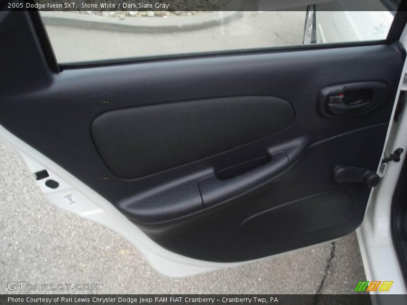 Stone White / Dark Slate Gray 2005 Dodge Neon SXT
