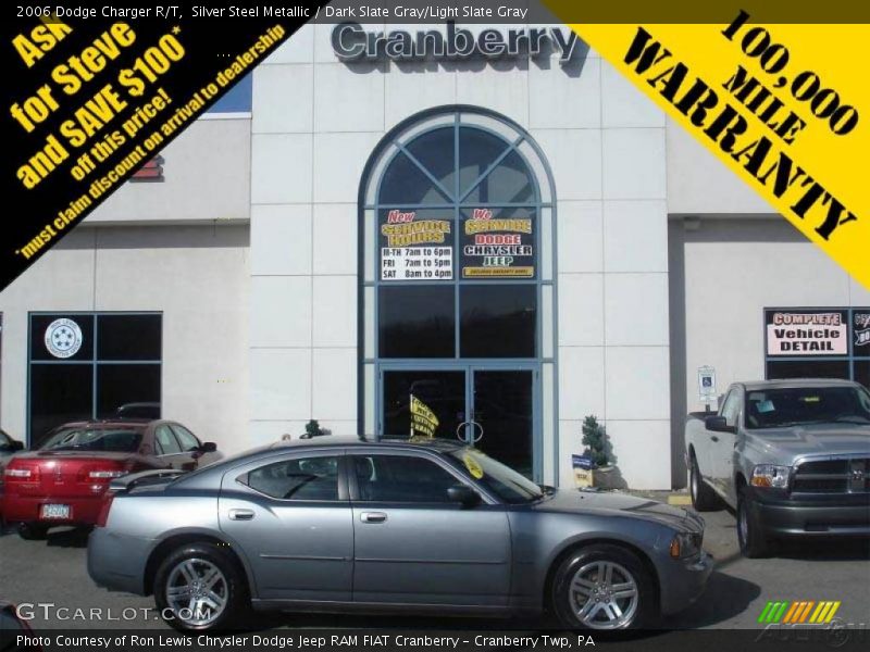 Silver Steel Metallic / Dark Slate Gray/Light Slate Gray 2006 Dodge Charger R/T