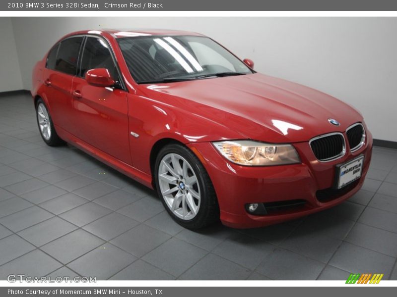 Crimson Red / Black 2010 BMW 3 Series 328i Sedan