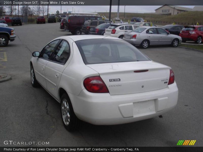 Stone White / Dark Slate Gray 2005 Dodge Neon SXT