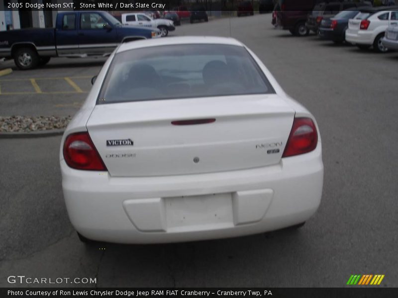 Stone White / Dark Slate Gray 2005 Dodge Neon SXT