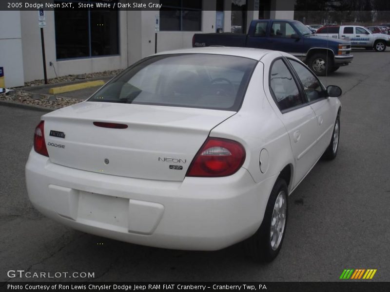Stone White / Dark Slate Gray 2005 Dodge Neon SXT