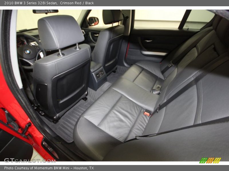 Rear Seat of 2010 3 Series 328i Sedan