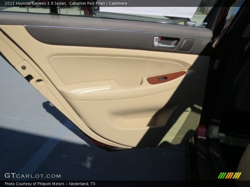 Cabernet Red Pearl / Cashmere 2013 Hyundai Genesis 3.8 Sedan