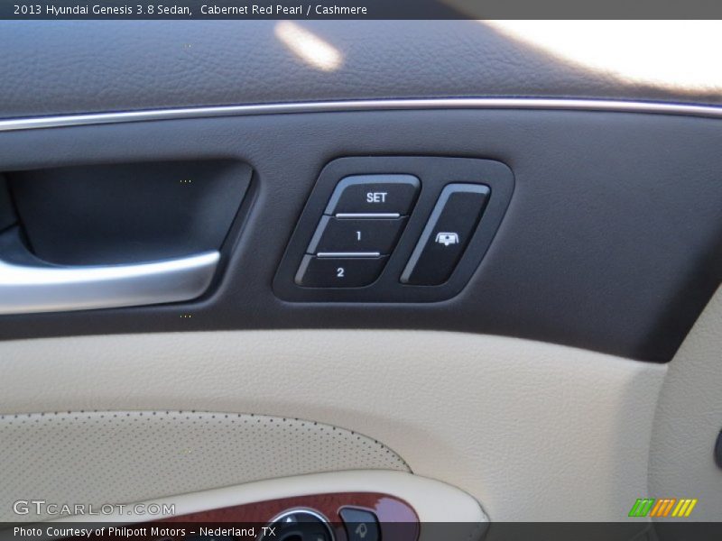 Cabernet Red Pearl / Cashmere 2013 Hyundai Genesis 3.8 Sedan