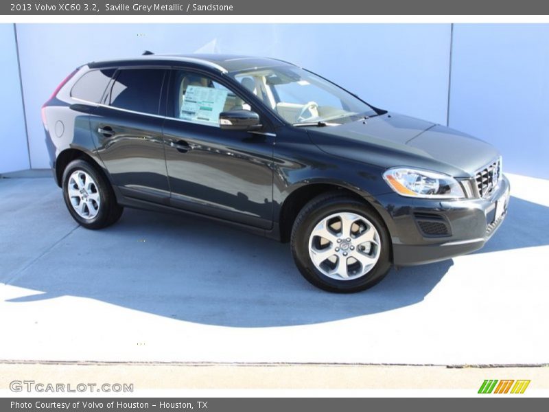 Saville Grey Metallic / Sandstone 2013 Volvo XC60 3.2