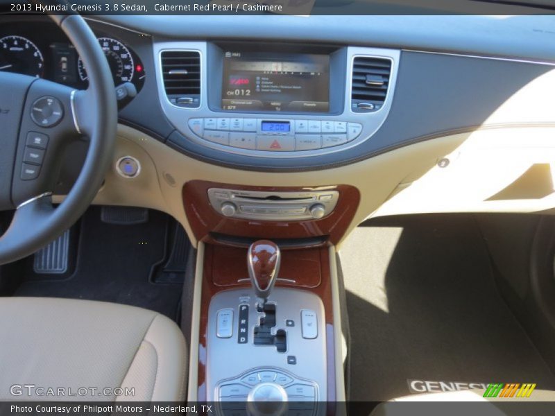Cabernet Red Pearl / Cashmere 2013 Hyundai Genesis 3.8 Sedan