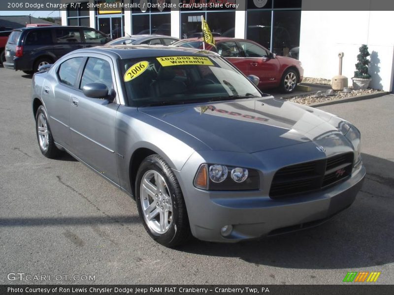 Silver Steel Metallic / Dark Slate Gray/Light Slate Gray 2006 Dodge Charger R/T