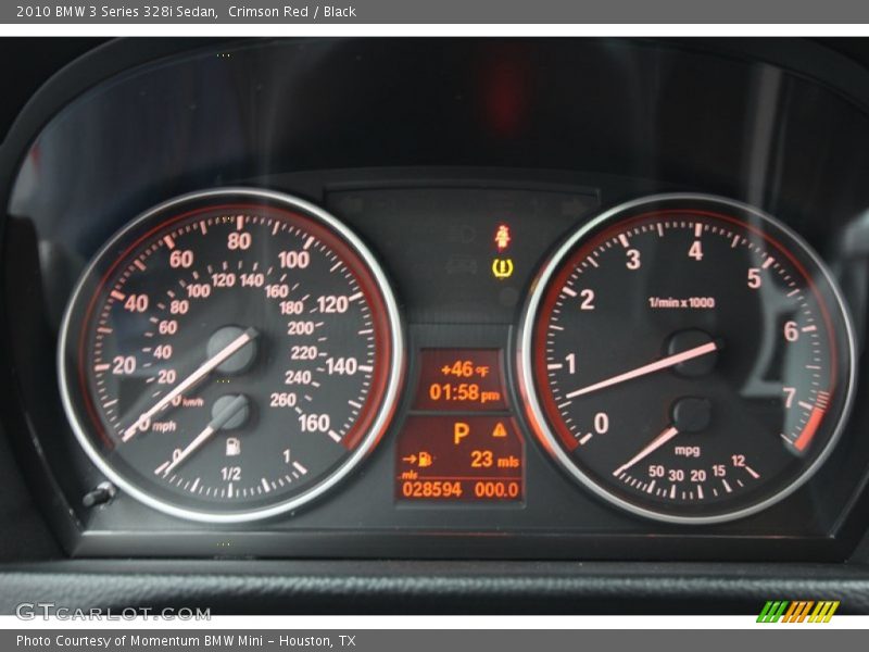  2010 3 Series 328i Sedan 328i Sedan Gauges