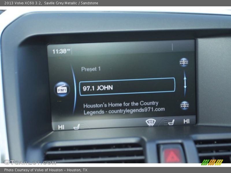 Saville Grey Metallic / Sandstone 2013 Volvo XC60 3.2