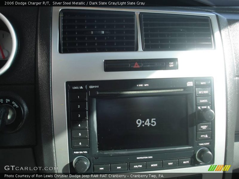 Silver Steel Metallic / Dark Slate Gray/Light Slate Gray 2006 Dodge Charger R/T