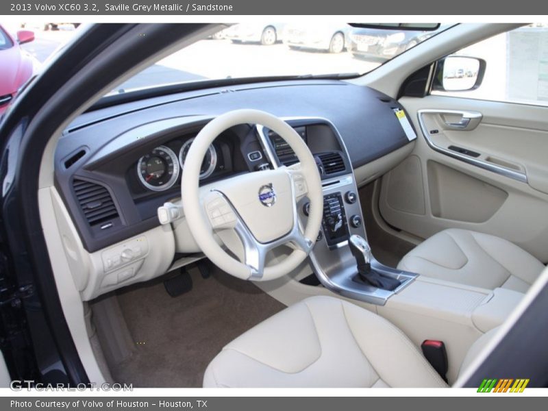 Saville Grey Metallic / Sandstone 2013 Volvo XC60 3.2