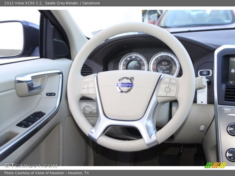 Saville Grey Metallic / Sandstone 2013 Volvo XC60 3.2