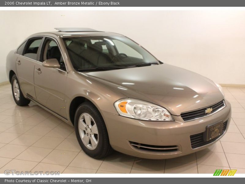 Amber Bronze Metallic / Ebony Black 2006 Chevrolet Impala LT