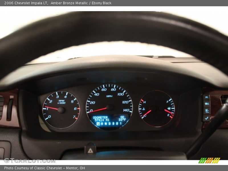Amber Bronze Metallic / Ebony Black 2006 Chevrolet Impala LT