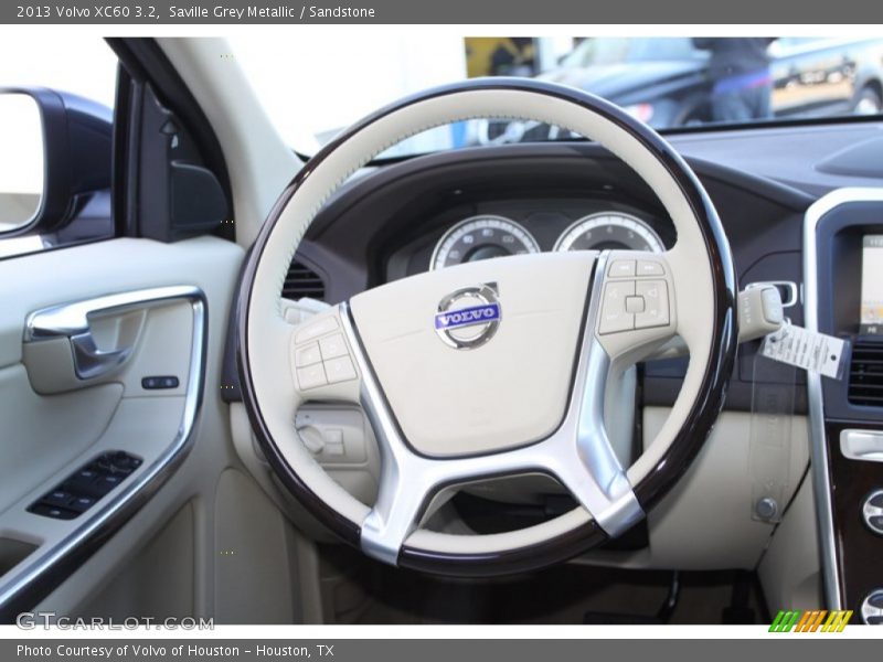 Saville Grey Metallic / Sandstone 2013 Volvo XC60 3.2