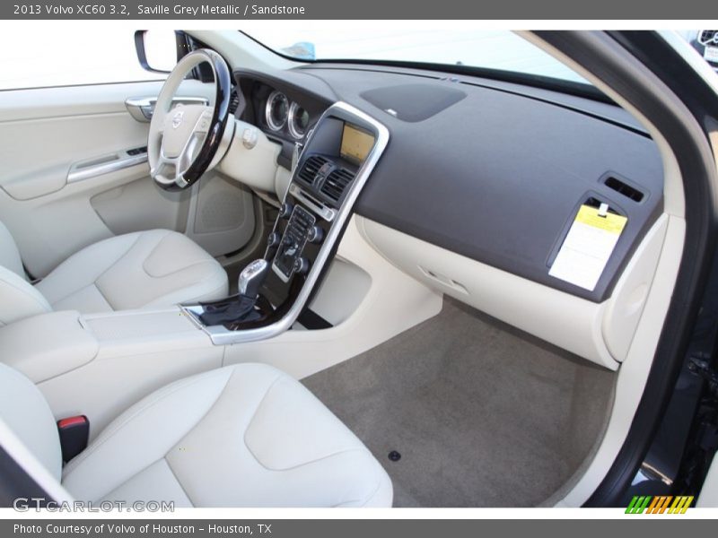 Saville Grey Metallic / Sandstone 2013 Volvo XC60 3.2