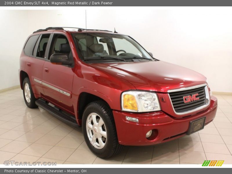 Magnetic Red Metallic / Dark Pewter 2004 GMC Envoy SLT 4x4