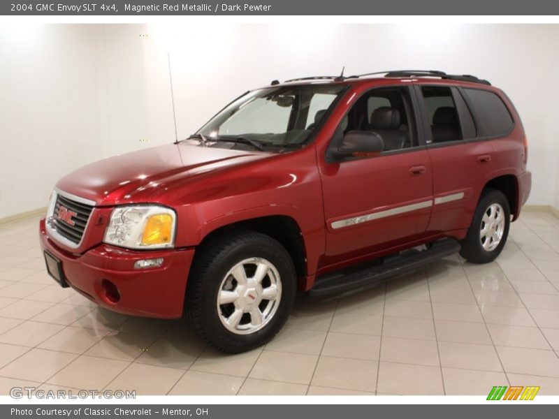 Magnetic Red Metallic / Dark Pewter 2004 GMC Envoy SLT 4x4