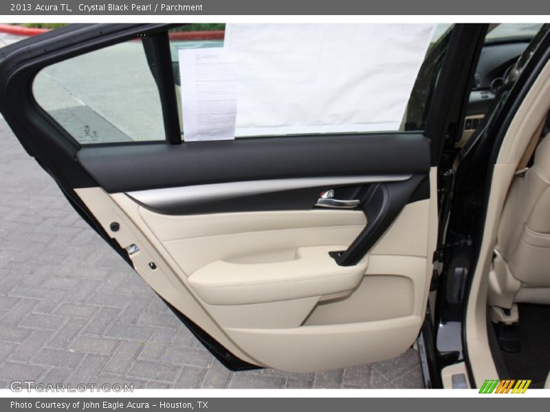 Crystal Black Pearl / Parchment 2013 Acura TL