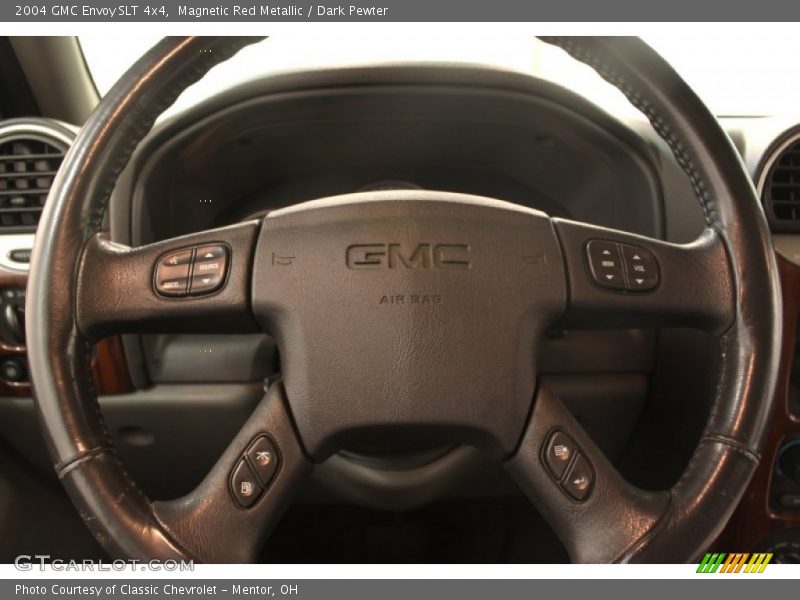 Magnetic Red Metallic / Dark Pewter 2004 GMC Envoy SLT 4x4