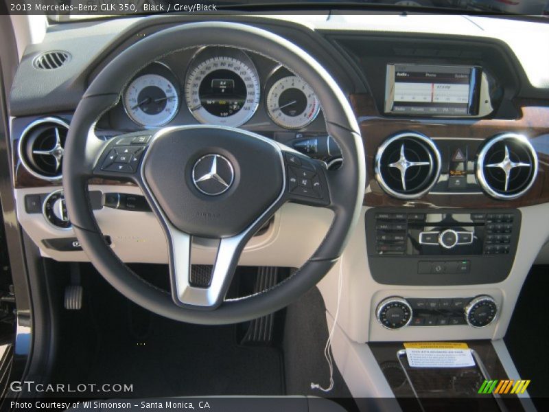 Black / Grey/Black 2013 Mercedes-Benz GLK 350