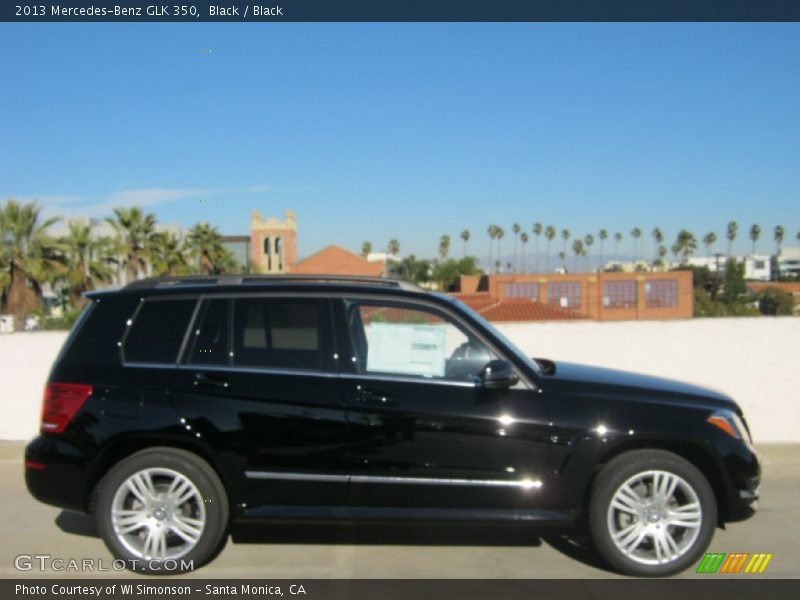 Black / Black 2013 Mercedes-Benz GLK 350