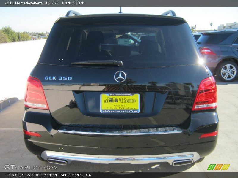 Black / Black 2013 Mercedes-Benz GLK 350