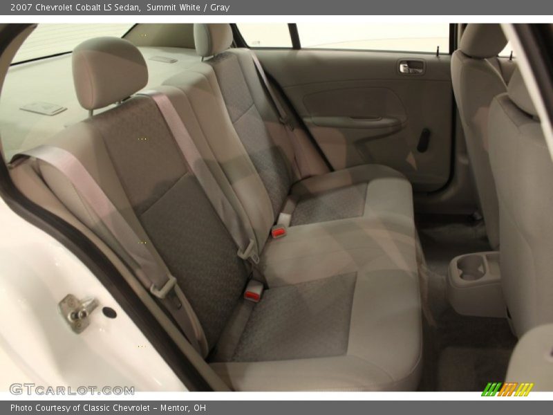 Summit White / Gray 2007 Chevrolet Cobalt LS Sedan