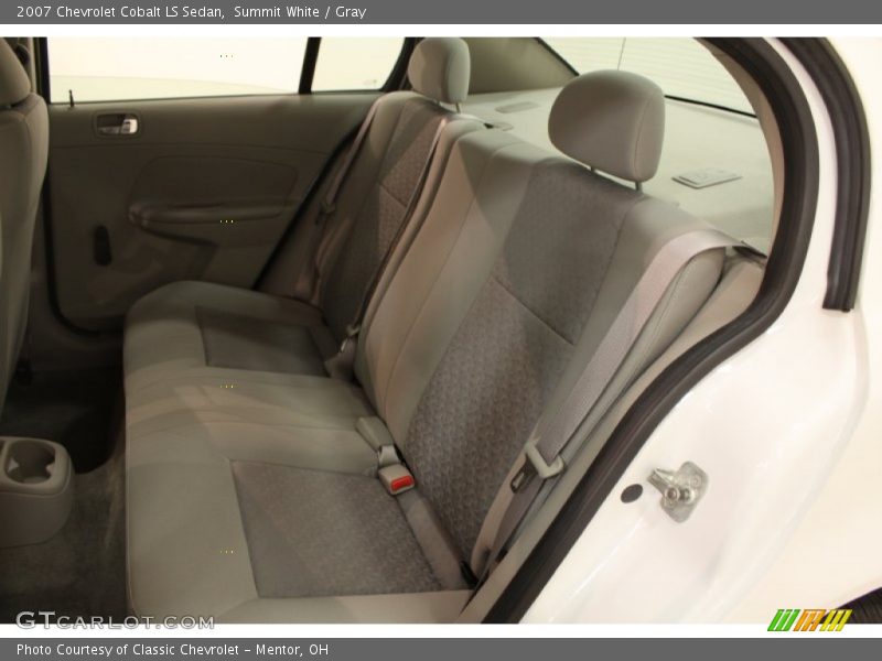 Summit White / Gray 2007 Chevrolet Cobalt LS Sedan