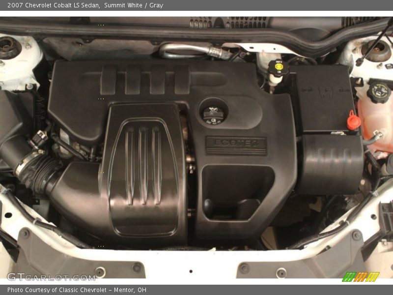 Summit White / Gray 2007 Chevrolet Cobalt LS Sedan