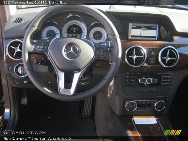 Black / Black 2013 Mercedes-Benz GLK 350