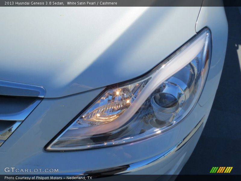 White Satin Pearl / Cashmere 2013 Hyundai Genesis 3.8 Sedan